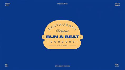 Logo and branding for a burger restaurant :: Behance