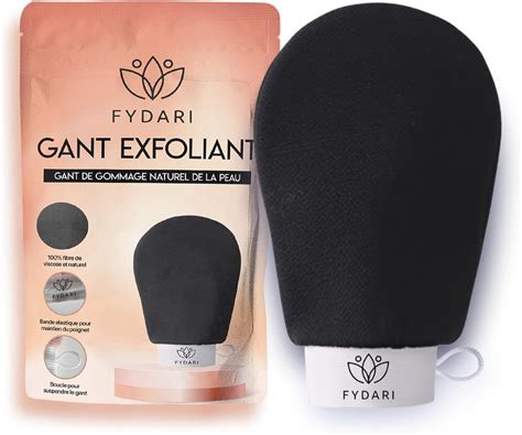 Fydari Gant Exfoliant Gant Gommage Peau Naturel Gant De CRIN Kessa