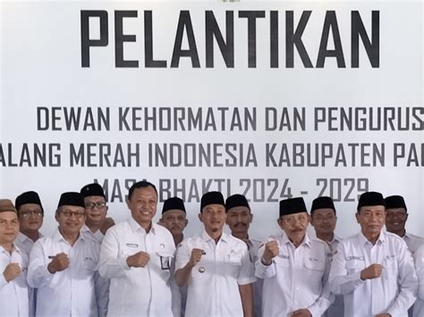 Pelantikan Pmi Kab Pacitan Imam Utomo Pengurus Harus Punya Program