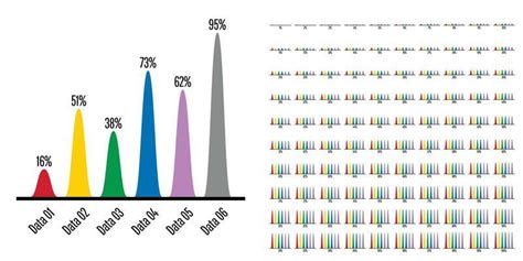 percentage chart vector art icons  graphics