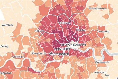 Heatmap Reveals Londons Most Dangerous Streets For Moped Crime