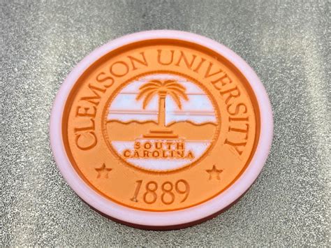 Clemson Coaster By 3dprinting4fun Makerworld