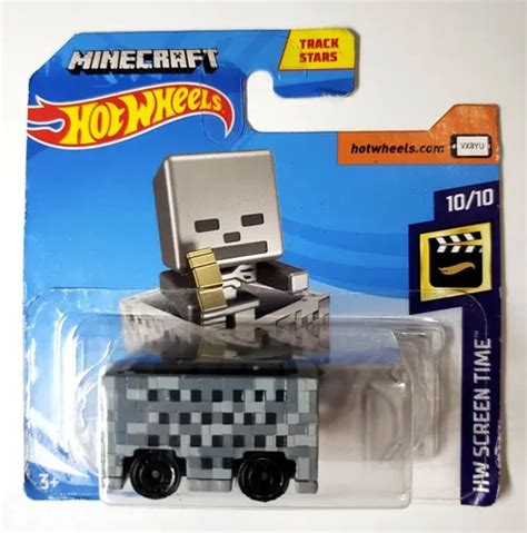 Carrinho Hot Wheels Minecart Hw Screen Time MercadoLivre