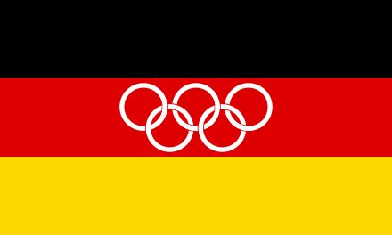 Flag of Unified Team of Germany | German olympics, Germany flag, East ...