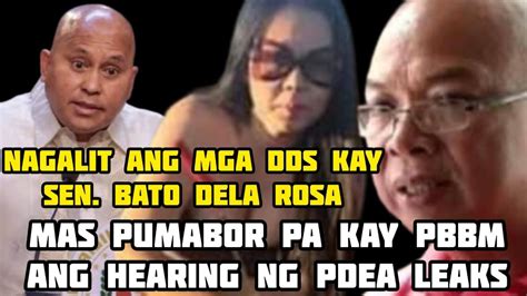 Nabahag Ang Buntot Ni Hitad Kay Dela Rosa Mga Dds Nagalit Sa Hearing