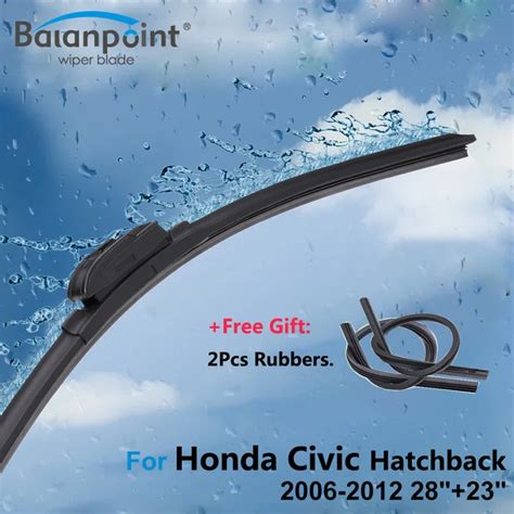 Honda Civic Coupe Windshield Wipers Size