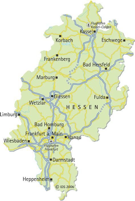 Infos Zum Bundesland Reisegebiet Hessen