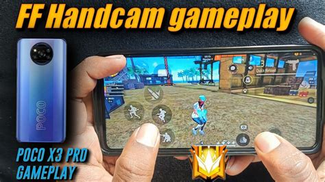 Free Fire Handcam Gameplay Poco X3 Pro 120hz Handcam Gameplay Ff Handcam Gameplay 3 Finger