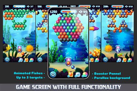 Mk Aqua Pop Bubble Shooter Game