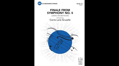 Finale From Symphony No 5 Youtube