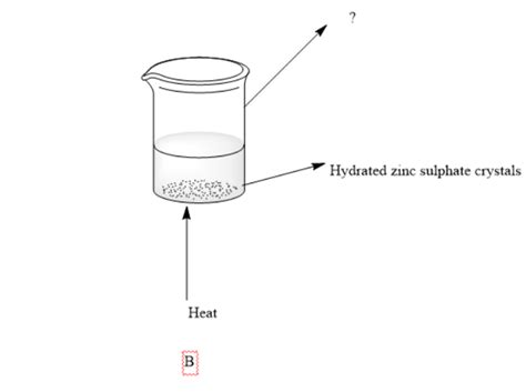 Zinc sulphate crystals are hydrated.They contain water of crystallization.A student did an ...