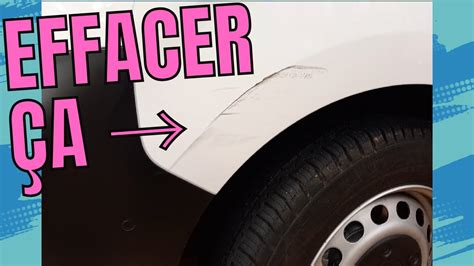 BIEN Effacer Traces De Parechoc Sur La Carrosserie De Voiture En 3