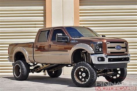 2011 Ford F250 Lariat 4X4 Custom Lifted 6.7L Diesel F-250 F-350 48k ...