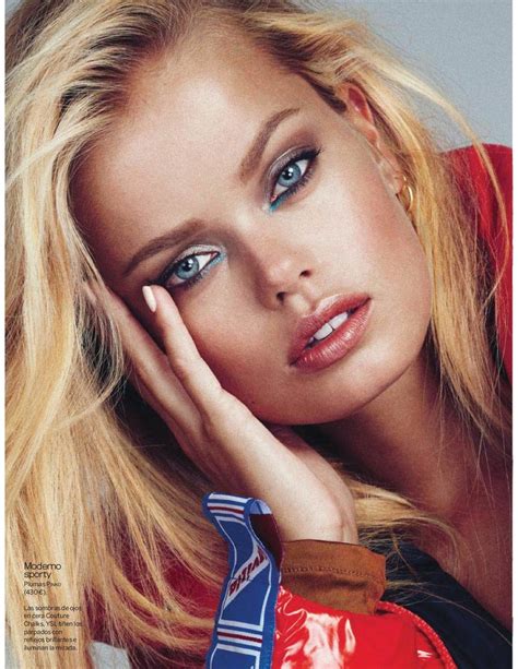 Frida Aasen Woman Magazine Spain September Blonde Beauty