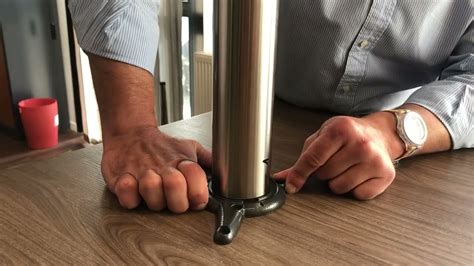 Comment Fixer Les Pieds De Table Porquerolles Les Conseils Legallais