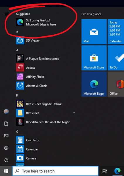 Removing Microsoft Edge App Vitalfer