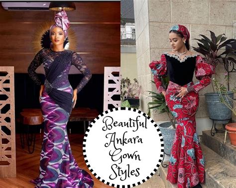 Beautiful Gown Styles For Ankara Print Ladeey