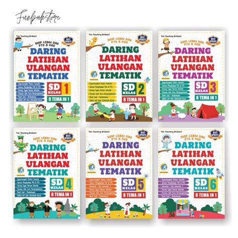 Jual Buku Daring Latihan Ulangan Tematik Kelas 1 6 8 Tema In 1