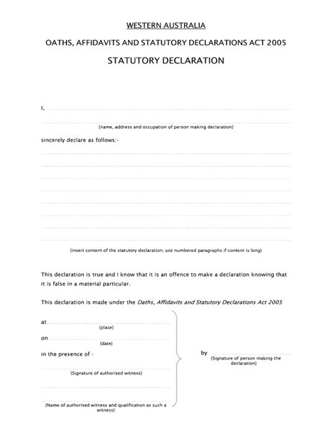 Fillable Online Ecu Edu OATHS AFFIDAVITS AND STATUTORY DECLARATIONS