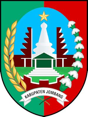 Logo / Lambang Kabupaten Jombang - Latar (Background) Putih & Transparent (PNG) - Alif MH - Info