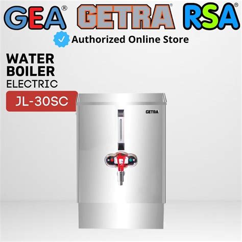 Jual Water Boiler Getra Jl Sc Teko Pemanas Air Liter Koneksi Keran