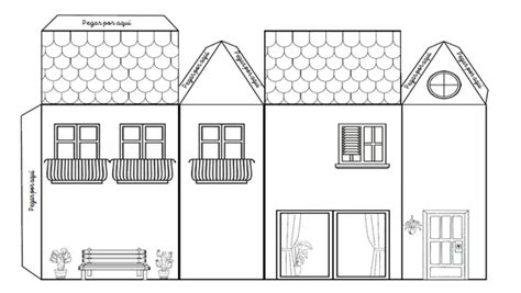 Maqueta Casas Y Edificios Para Armar Ciudad Profesocial