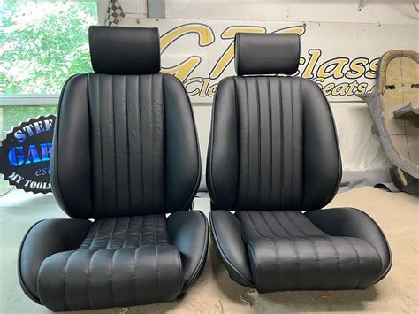 Tan Leather Recaro Cs Pair Of Front Seats Tip Up Bases Fit Land Rover Defender Artofit