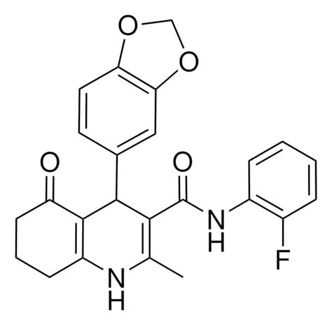 Benzodioxol Yl N Fluorophenyl Methyl Oxo