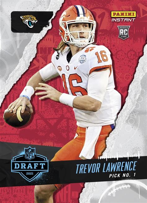 Trevor Lawrence Football Cards Football Singles And Rookie Trading Cards