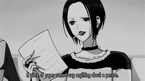 Nana Anime Quote A Piece Of Paper Cannot Say Anything About A Person