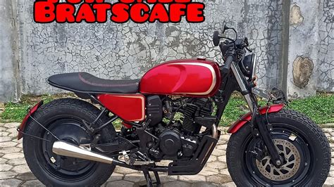 Yamaha Byson Brats Cafe Cafe Racer Youtube