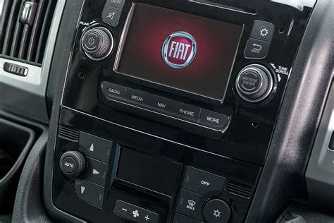 Fiat Ducato Interior Sat Nav Dashboard What Car