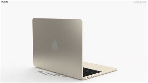 Apple Macbook Air M Starlight D Model By Hum D Youtube