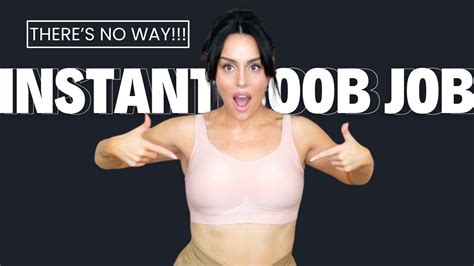 Skip The Surgery Instant Boob Job Youtube