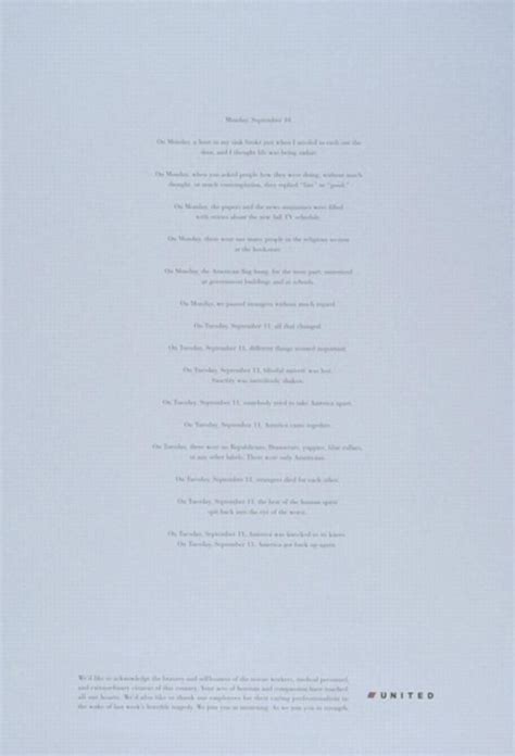 United Airlines Air Travel Poem Print Ad By Fallon Minneapolis