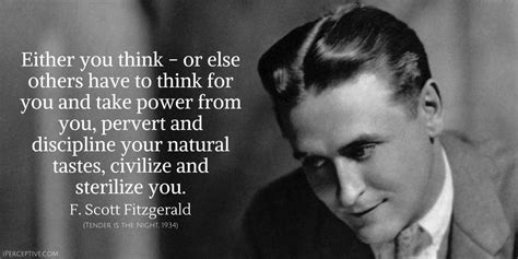 F Scott Fitzgerald Quotes IPerceptive