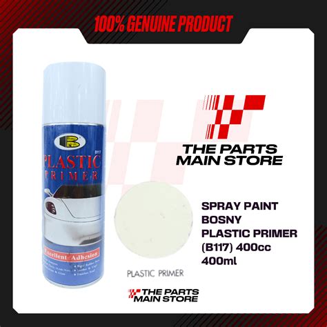 Bosny Spray Paint Plastic Primer Cc B Ml Shopee Philippines