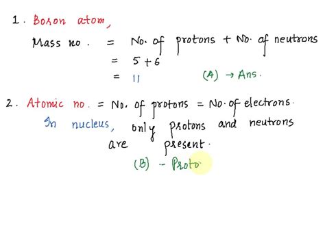 Boron Protons Neutrons Electrons