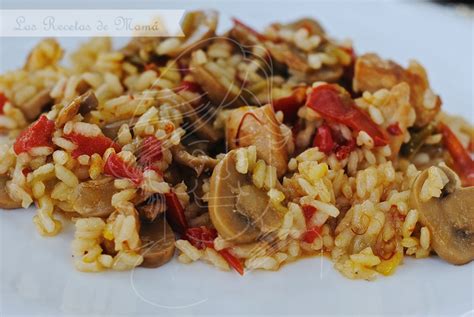 Arroz Con Pollo Y Champi Ones Las Recetas De Mam