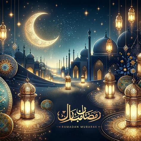 Premium Psd Free Luxury Vector Realistic Greeting Ramadan Kareem