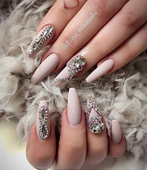 Rhinestone Nail Art Ideas Maya Rani