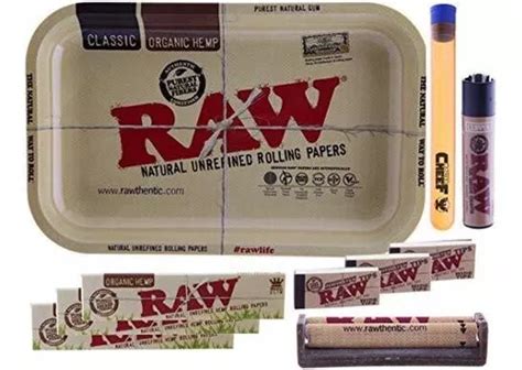 Tubo Y O Papel Para Armar Raw Classic Organic Bundle Kit D Env O Gratis