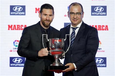 Leo Messi Recibe su Quinto Trofeo Pichichi a Máximo Goleador de LaLiga