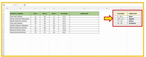 Funci N Si Con Rangos De Valores En Excel