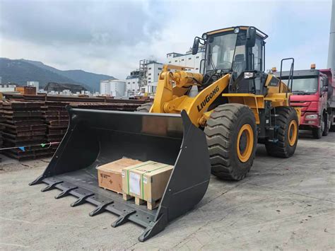 Liugong 5 Tons Front End Wheel Loader Clg856h 856h In Bolivia China