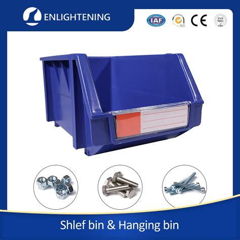 Plastic Tool Parts Organizer Stacking Hanging Storage Box Bin Used For