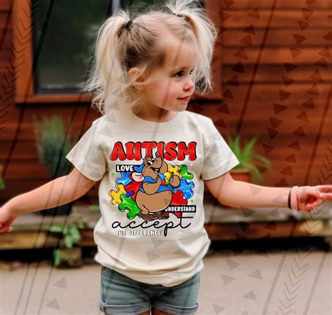 Autism Accept The Difference Mouse Transfer Sassy Sublimation