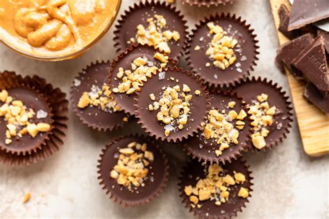 Dark Chocolate Peanut Butter Cups | The Cozy Apron