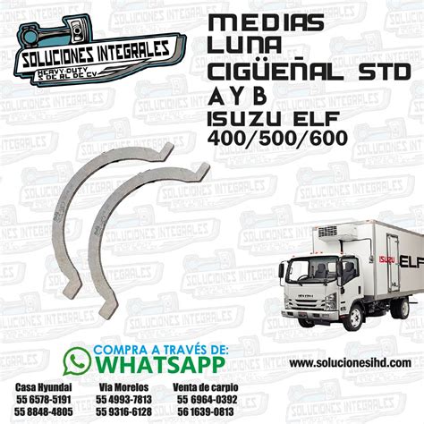 Medias Lunas Cig E Al Std A Y B Isuzu Soluciones Ihd