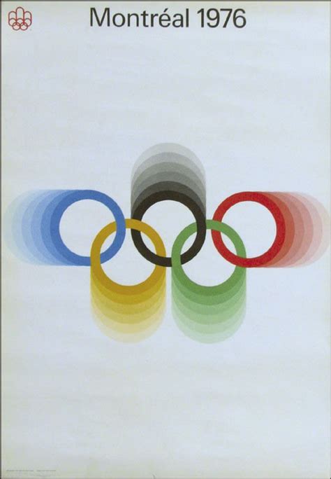 Olympic Games Olympische Spiele 1976 Offizielles Plakat Official Poster